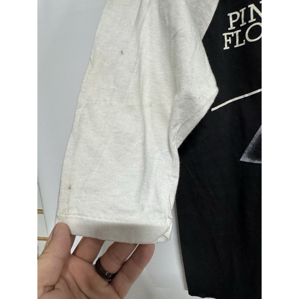 Vintage 1987 Tour Pink Floyd RARE 3/4 Sleeve T Shirt L Made In USA Fast Shipping - Picture 4 of 10
